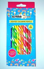 12 SCENTED COLOURING RAINBOW