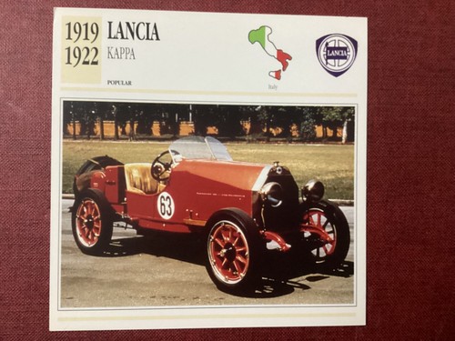 Lancia kappa 1919 22 - lancia, kappa,