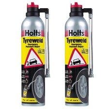 2 x Holts Tyre Weld 400ml Car