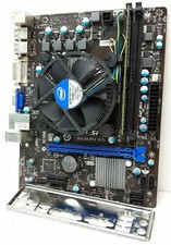 MSI Motherboard With I/O Shield H61M-P31 (G3) LGA1155 DDR3 MICRO ATX