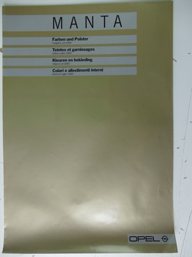 Opel catalogue dealer - , stamp