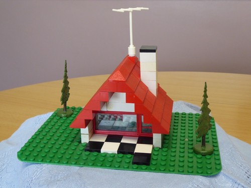 Vintage lego set 344 bungalow - set,