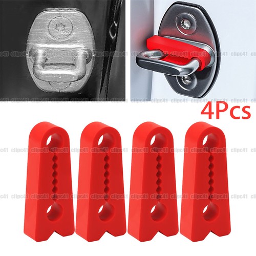 4pcs red universal car - red, door