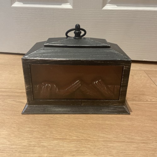 Fireplace imitation lamp with - fireplace,