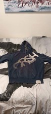 Crosshatch Navy Hoodie, Size
