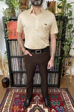 Vintage 1970s Beige Italian