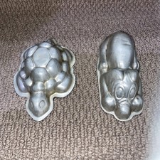 Pair of Vintage Aluminium