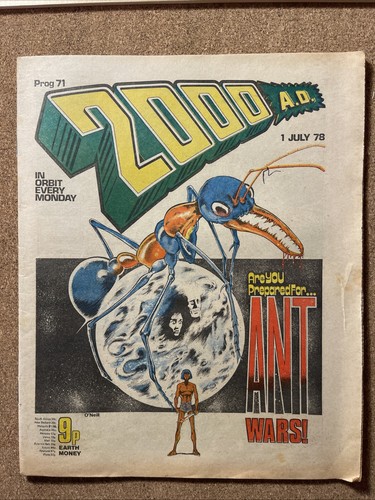 2000ad 1978 banned issue - 2000ad, #71