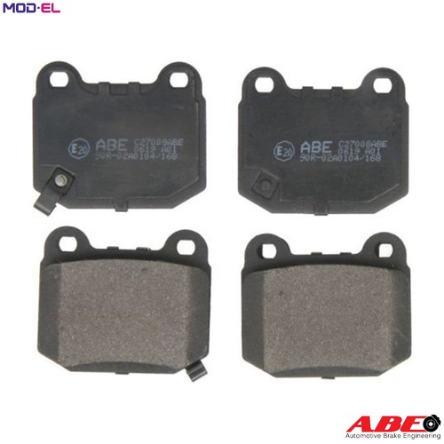 Brake pad set disc - pad,