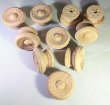 NEW DESIGN. LARGE & X LRG WOODEN DOOR KNOBS KITCHEN CABINET HANDLES NATURAL WOOD