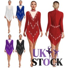 UK Women Shiny Tassel Latin