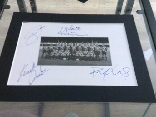 Southampton signed and mounted - southampton,