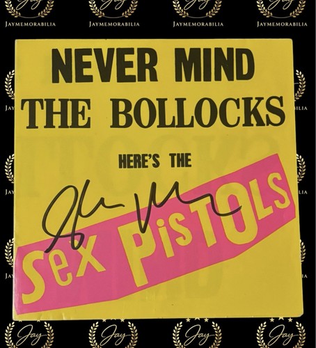 Signed glen matlock - signed, sex