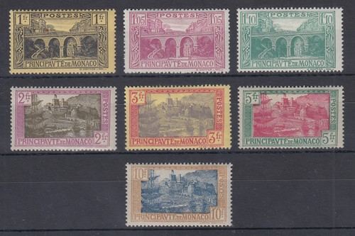 Monaco 1925 postage stamps - monaco,
