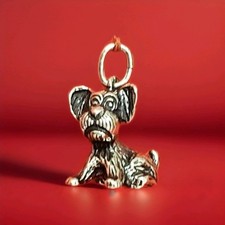 Sterling Silver 925 Dog