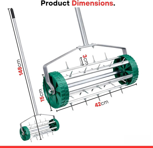 Garden lawn aerator - garden, spike