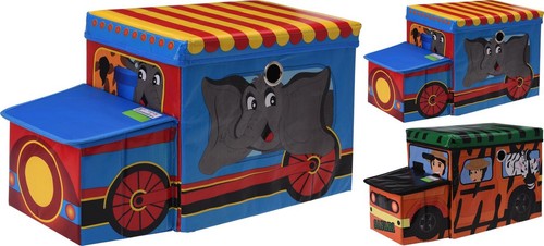 Foldable storage toy box - storage,