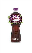 Ribena Still Blackcurrant Juice 12 x 500ml Priced Bottles