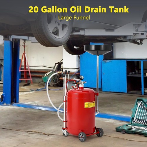 Waste oil drainer portable - 75,