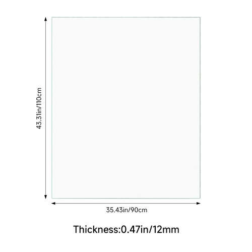 12mm balustrade glass - 12mm,
