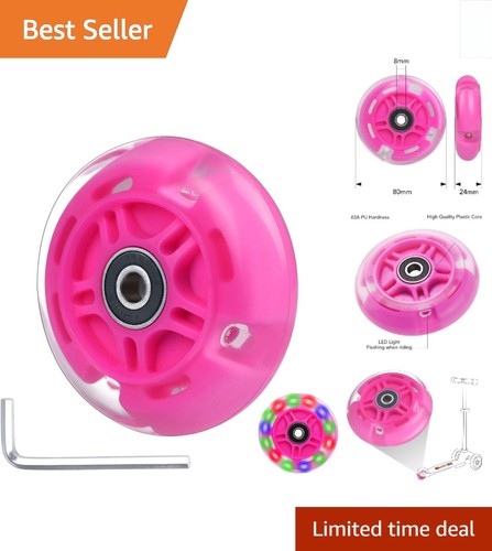 80mm light pink - light-up,