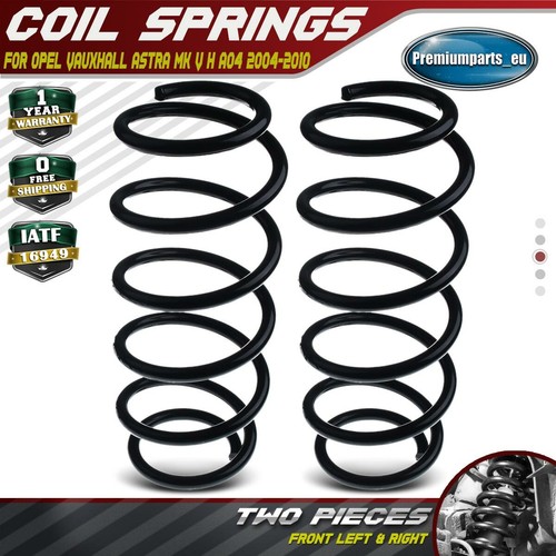 New coil springs front - 2x,