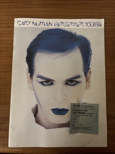 Gary numan berserker - berserker, tour