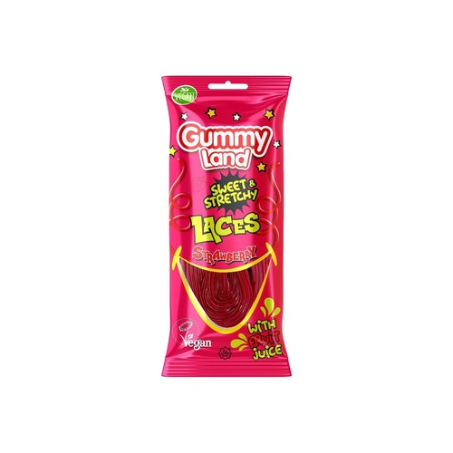 Gummy land strawberry sweet - gummy,