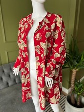 Jaeger Kimono Top Blouse Beach Cover UK 16