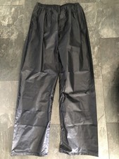 Waterproof Unlined PVC Trousers SIZE L 