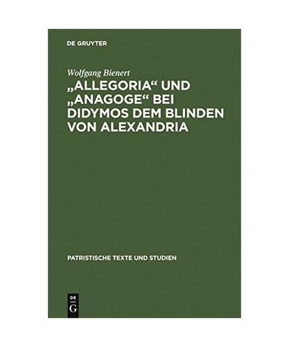 Allegoria und anagoge - "allegoria", "anagoge"