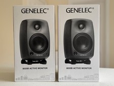 Boxed Pair of Genelec 8020B +