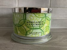 Bergamot cucumber candle - bergamot,