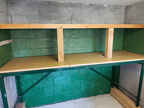 Garage shelving - garage,