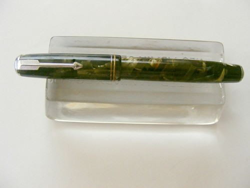 Vtg parker vacumatic double - parker,