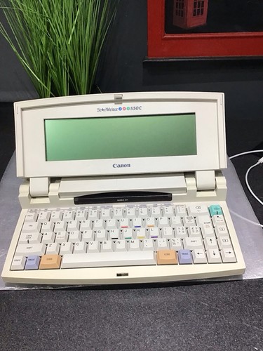 Vintage canon starwriter 550c - vintage,