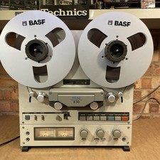 Vintage Rare TEAC X-10 Dual Capstan drive 3 Motors 3 Heads JAPAN 1982 SERVICED