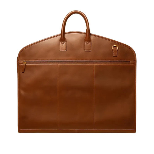 Leather suit carrier travel - carrier,,