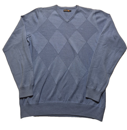 Farah men blue argyle - argyle, v