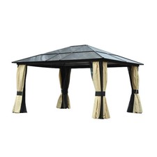 Hardtop gazebo canopy with - gazebo,