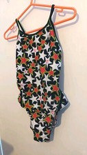 TYR Stars Athletic Sports Swimming Suit Size S 28"  UK 4-6 Age About 11-12
