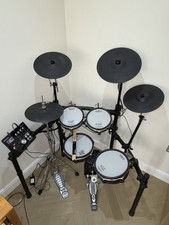Roland TD-25KV-Drum electronic drum kit al mesh heads Sticks Headphones VGC