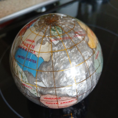 Vintage gemstone paperweight - gemstone,