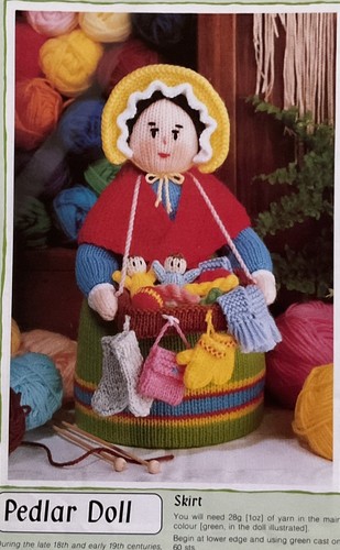 Knitting pattern pedlar doll - knitting,