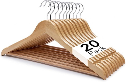 Wooden coat hangers suit - x,