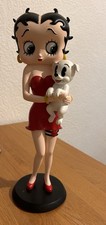 Betty Boop Being Chased Figurine Betty with dog Pudgy