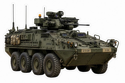 Stryker armored vehicle - armored,
