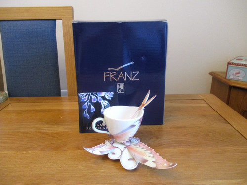 Franz porcelain butterfly tea - franz,