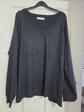 Ladies New Navy Lightweight Jumper XL