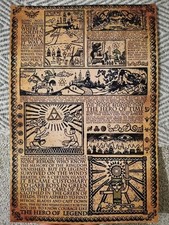The Legend Of Zelda Link The Hero Poster
